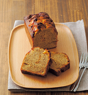 りんごと紅茶のパウンドケーキ