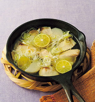 塩鯖の和風アヒージョ