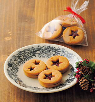 ジャムサンドクッキー