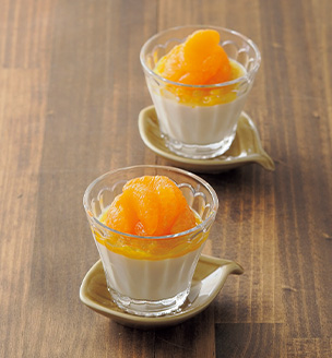 みかんの牛乳かん