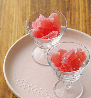いちごの琥珀糖