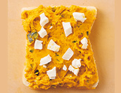 かぼちゃとクリームチーズのサンド