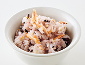 雑穀入り 桜えびごはん