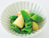 新じゃがとスナップえんどうの塩バター