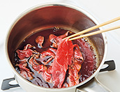牛肉とトマトの旨ダレ冷やしうどん